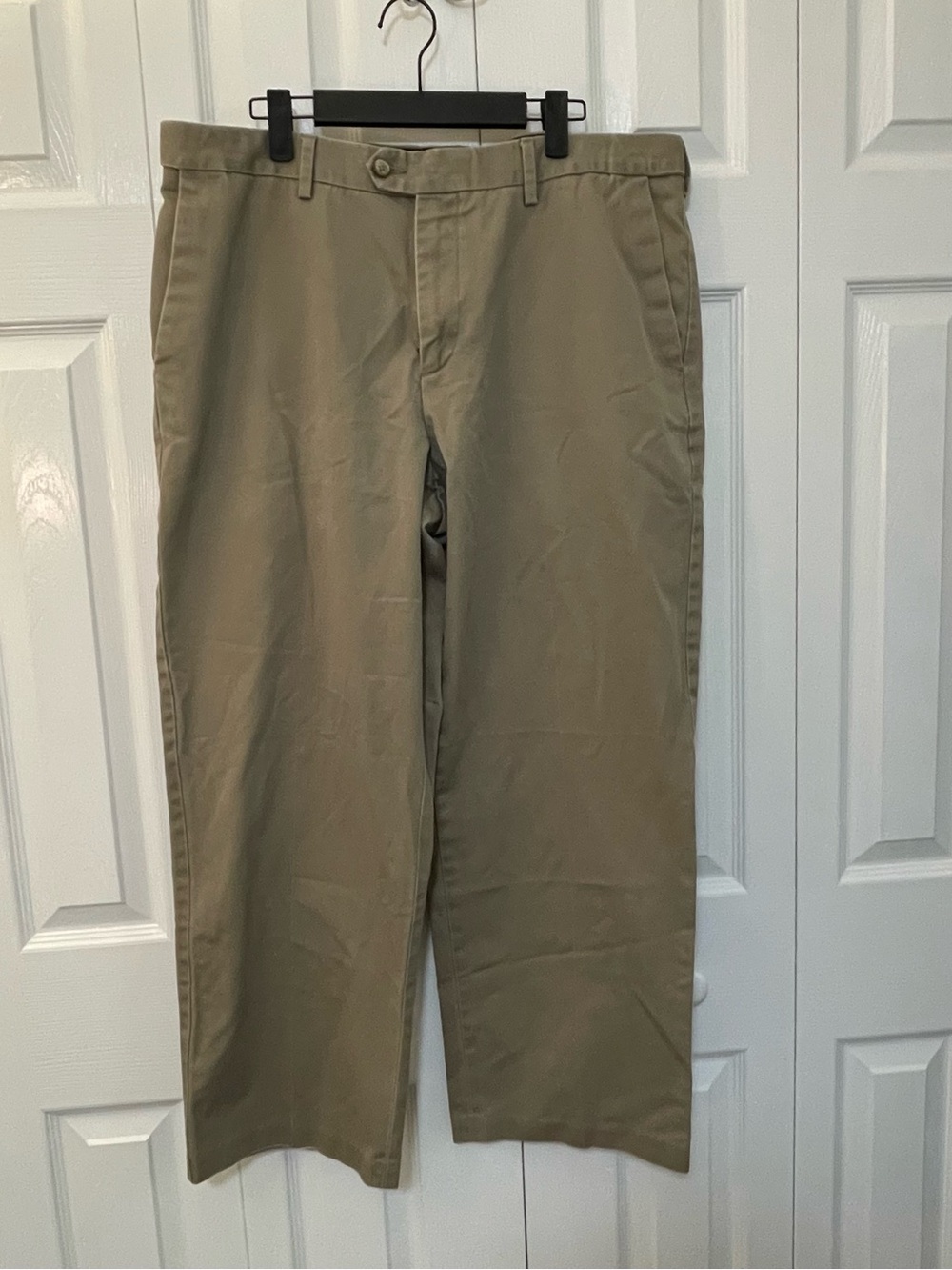 Croft & Barrow Mens Classic Khaki Straight-Leg Pants
